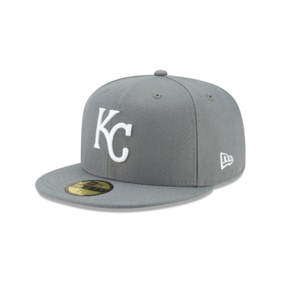 Kansas City Royals Gorra | New Era MLB Floral Undervisor 59fifty Fitted Cap Mexico - Grises